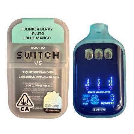 BOUTIQ V5 Blinker Berry